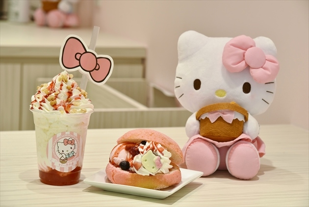 ハローキティのパン屋さん「キティの散歩道～原宿店～」 がオープン