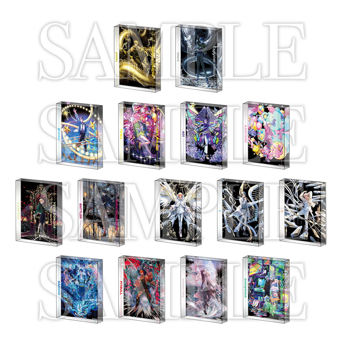 Paradox Live 幻影 ミニアクリルブロック Ver.2 – GCRESTORE ジーク