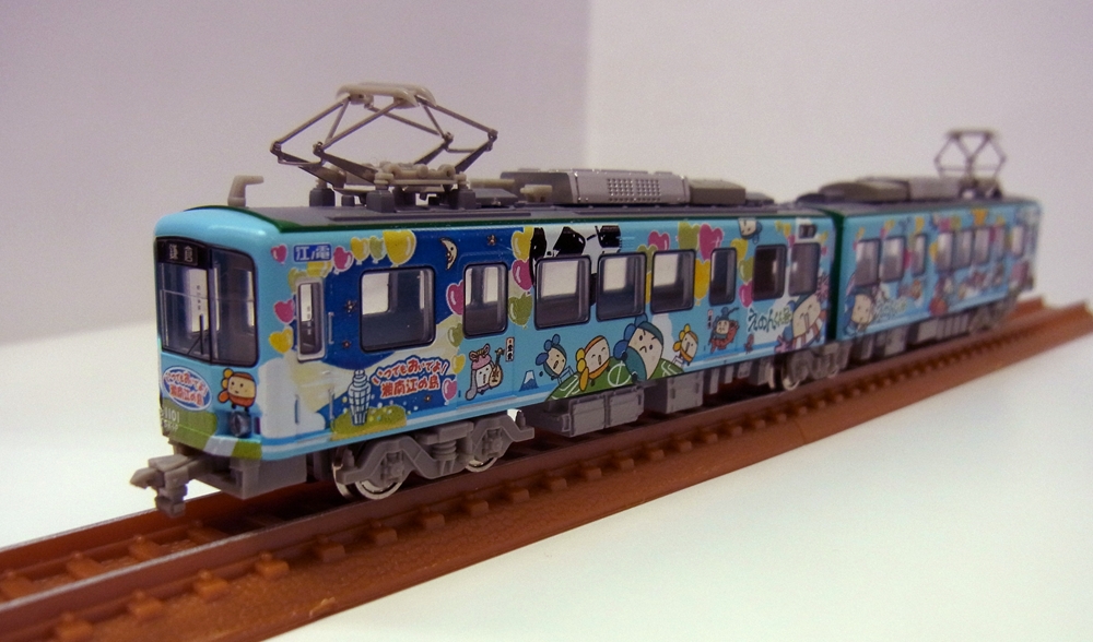 MODEMO NT133 江ノ電1100形 ''スキップえのんくん'' 公式]鉄道模型