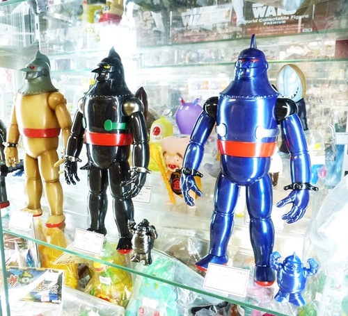 シカルナ工房「実写版鉄人28号（後期版グレー）」、「初期版鉄人28号