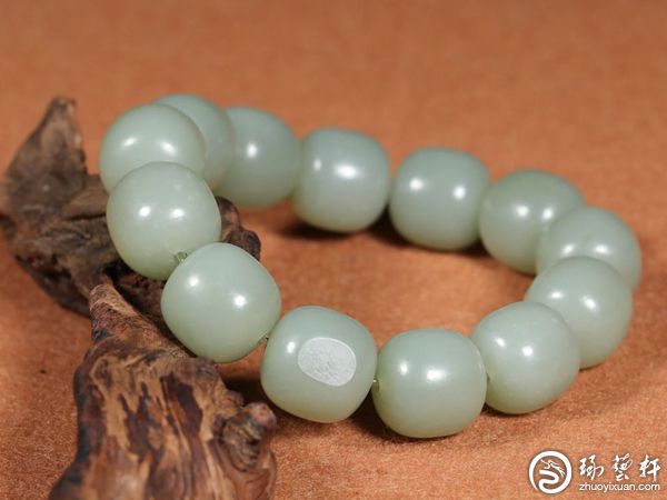 新疆和田玉老型珠串-琢艺轩和田玉移动版
