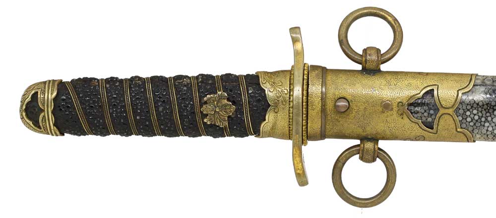 短剣販売 朝鮮総督府文官短剣拵え付き – 刀剣・日本刀販売【黒金の舎】