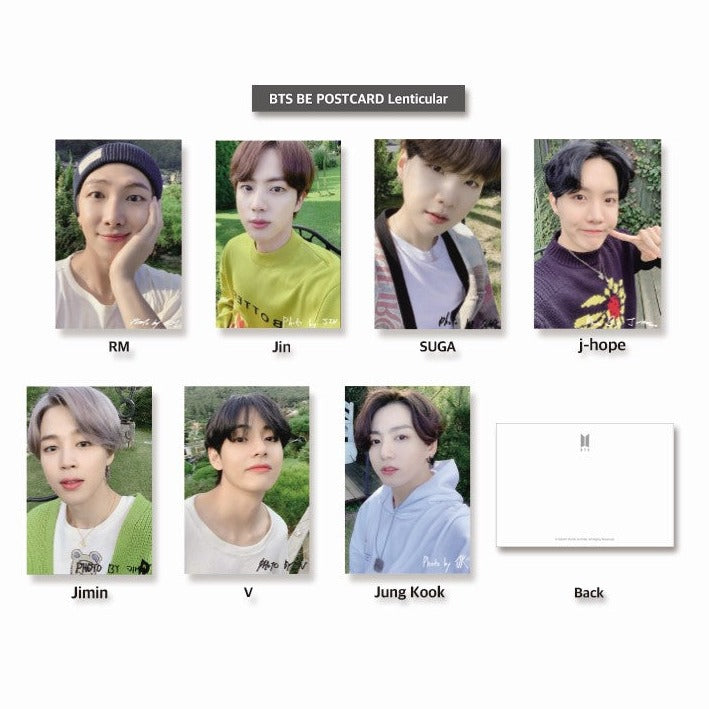BTS - 'BE' POSTCARD & PHOTOCARD SET – Kloud K-Pop Store