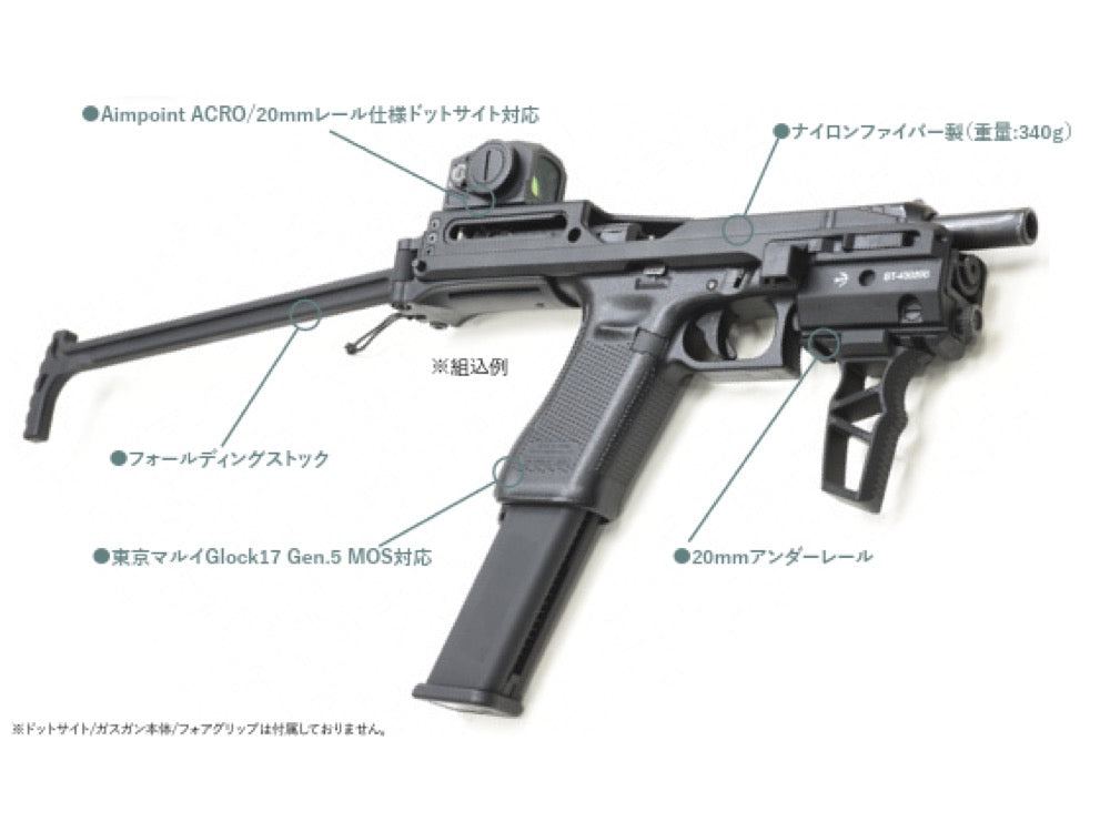 GUARDER】マルイG17G5用 BK B&T USW-G17コンバージョンキット（2025年9