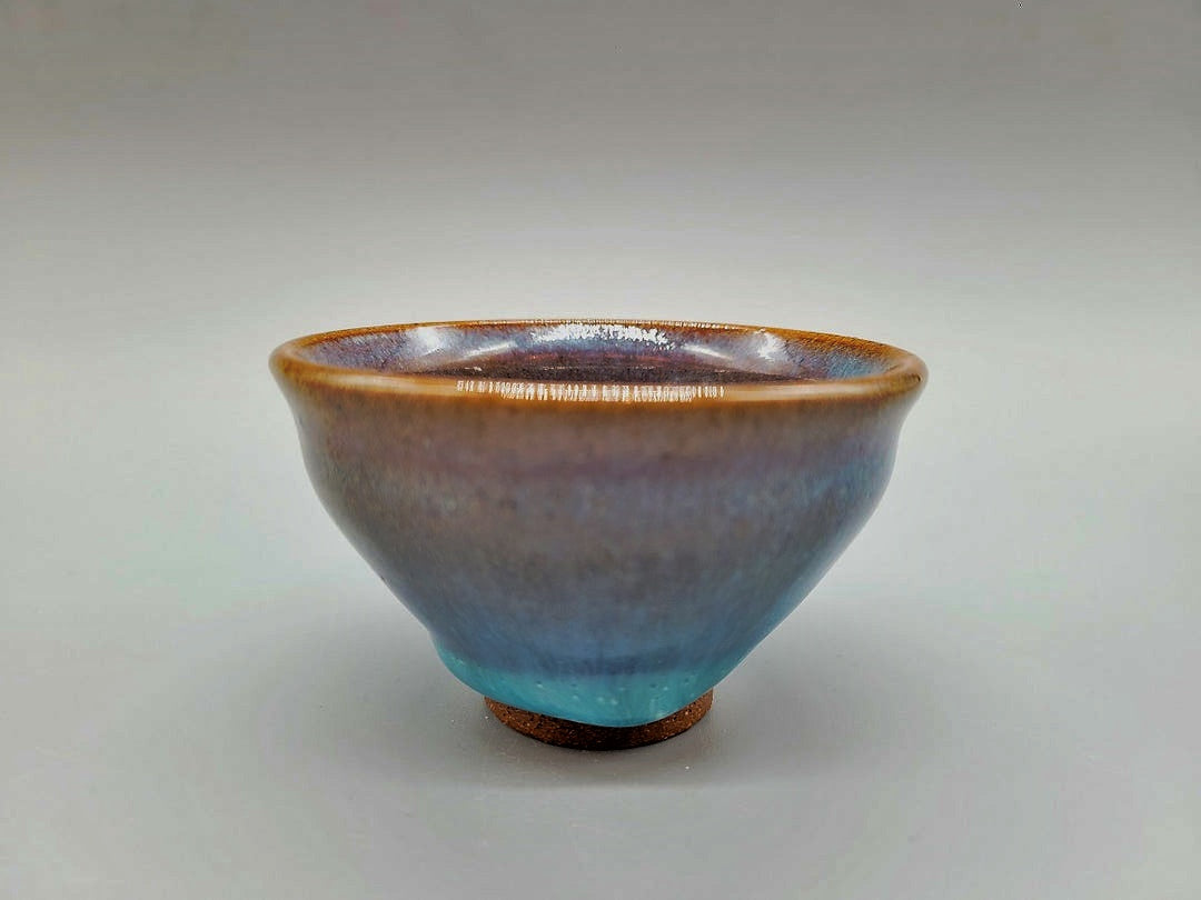 会津本郷焼 宗像利訓 翠彩天目杯 – SEIKADO