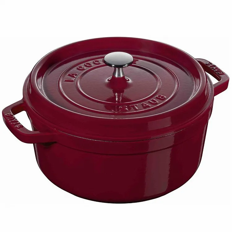 ☆ピコ・ココット ラウンド 22cm ボルドー|ストウブ|小田急百貨店