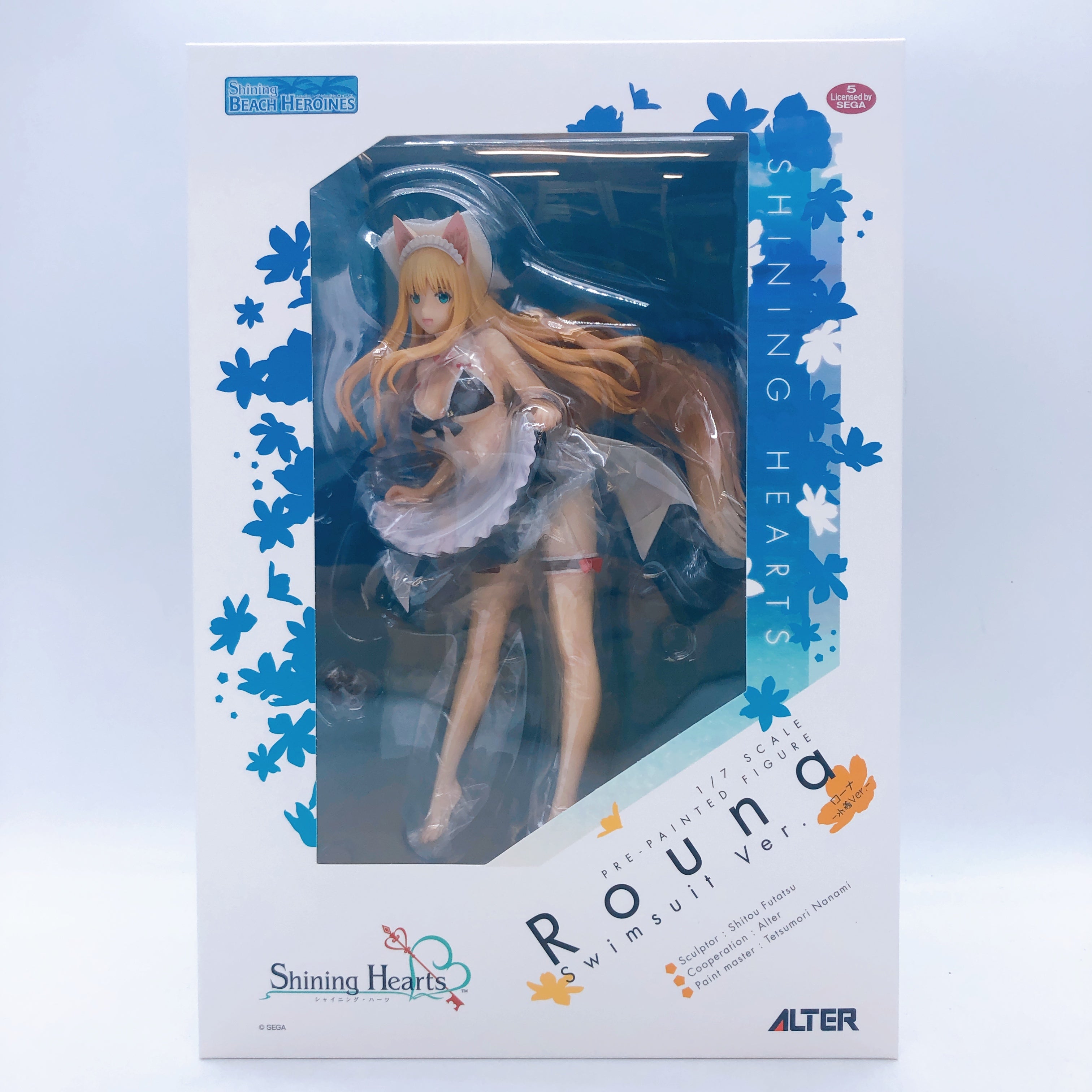 Shining Hearts Rouna 1/7 Figure Swimsuit ver. Japan Sealed NEW