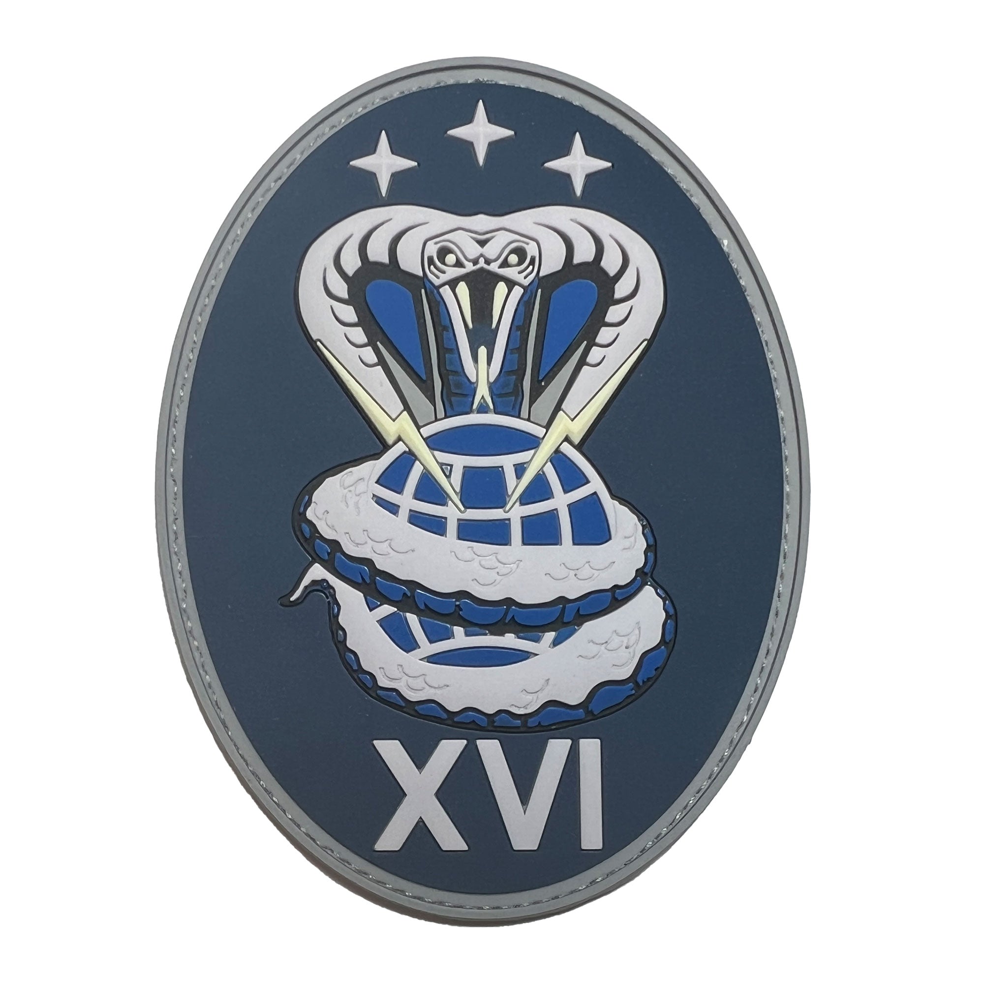 U.S. Space Force PVC Patch 16th Electromagnetic Warfare Squadron with