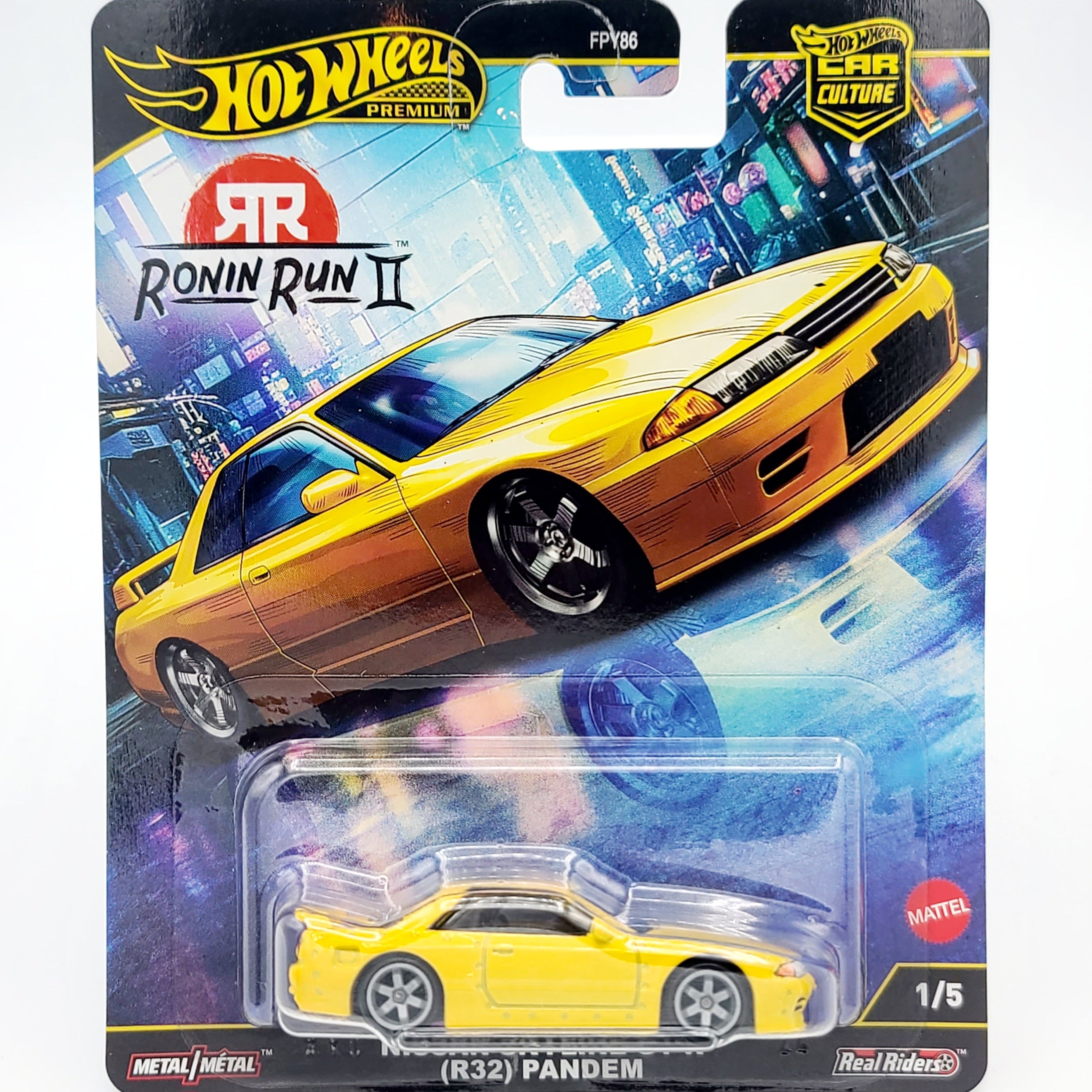 Hot Wheels Nissan Skyline GT-R R32 Pandem (2025 Car Culture Case M - R