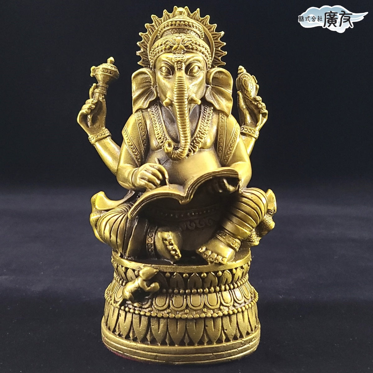 銅製学業成就祈願ガネーシャ – 株式会社廣友オンラインショップ
