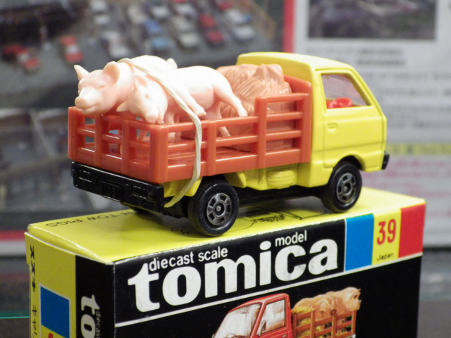 ミニカーショップグローバル - トミカ 39 スズキ キャリィ 家畜運搬車