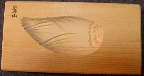 お雛さまの「おこしもの」の木型