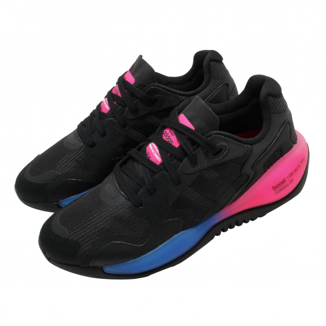 adidas ZX Alkyne Core Black Shock Pink - Aug 2020 - FV2316
