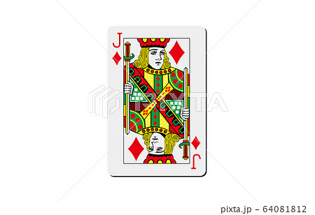 トランプダイヤ11のイラスト素材 [64081812] - PIXTA