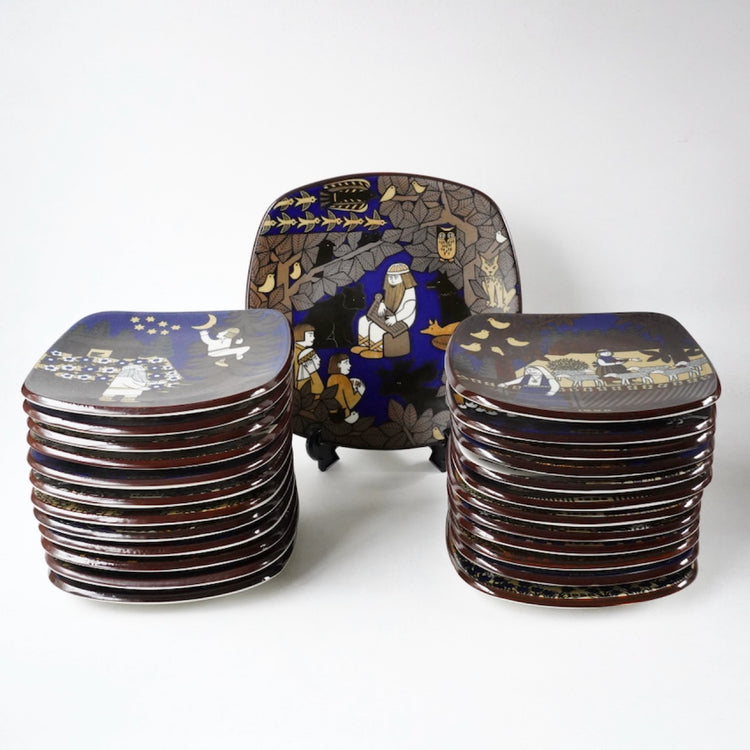 全25作品セット アラビア カレワラ（Kalevala）記念プレート – 北欧