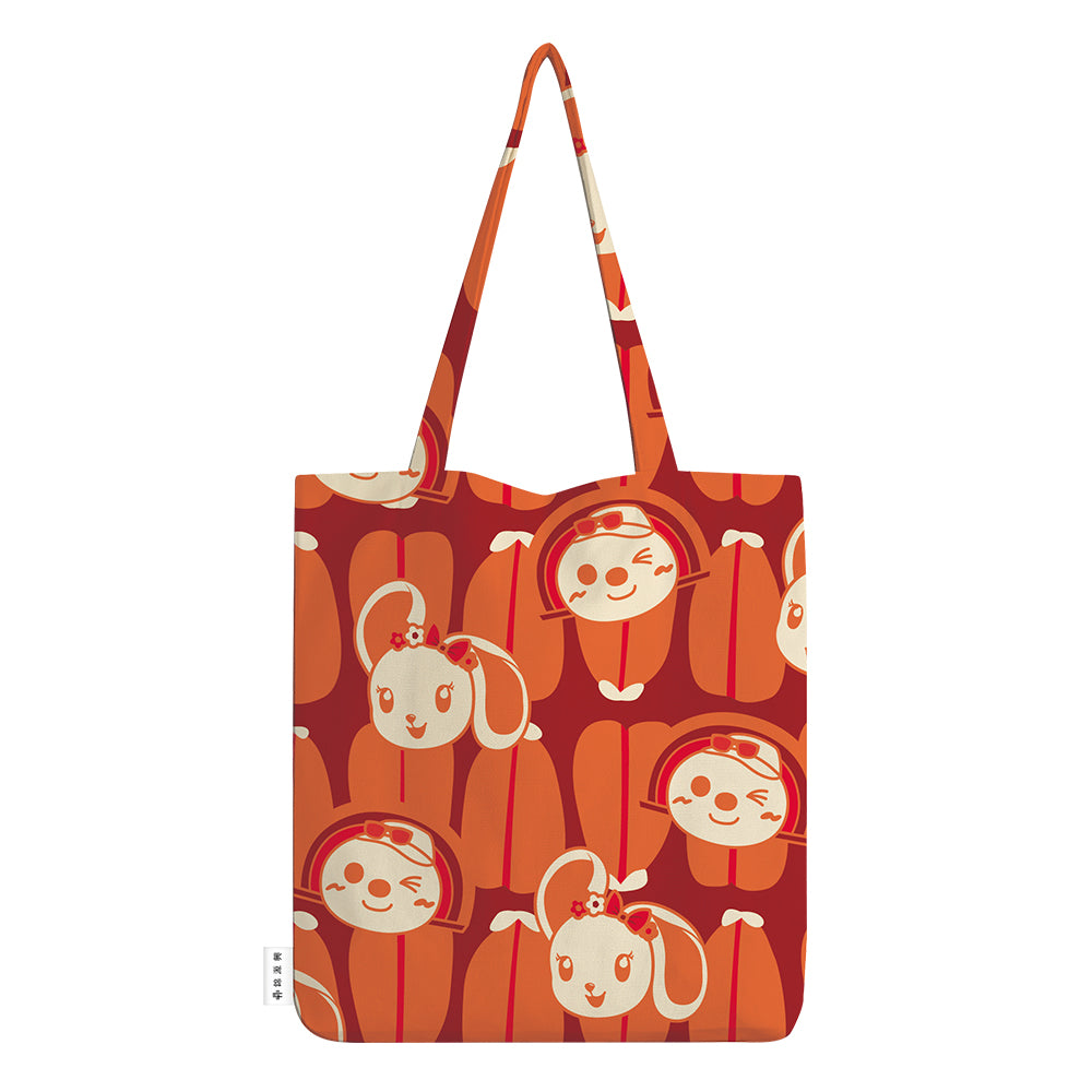 OPENちゃんx錦源興 手提げトートバック 柄：からすみモチーフ – 台湾