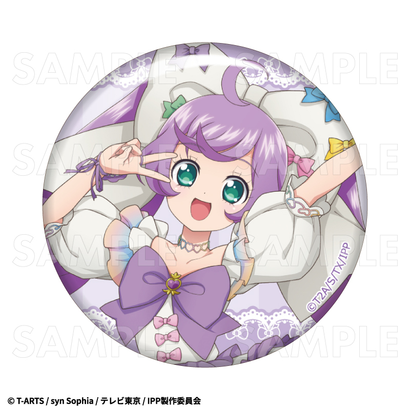 プリパラ トレーディング缶バッジ さんくす♡ハッピーリボンコーデ（全
