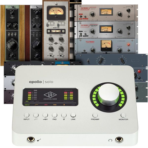 Universal Audio Apollo Solo USB Heritage Ed. – Thomann UK