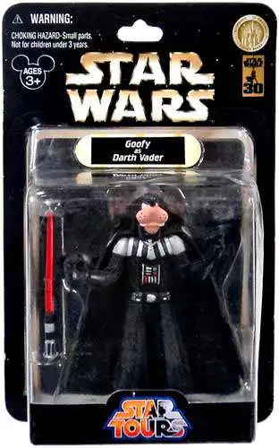 Star Wars Star Tours 2007 Goofy as Darth Vader Exclusive Action