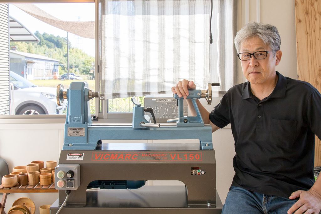 導入事例 VicmarcVL150SM（岐阜県関市） | 木工旋盤専門店：ツバキラボ