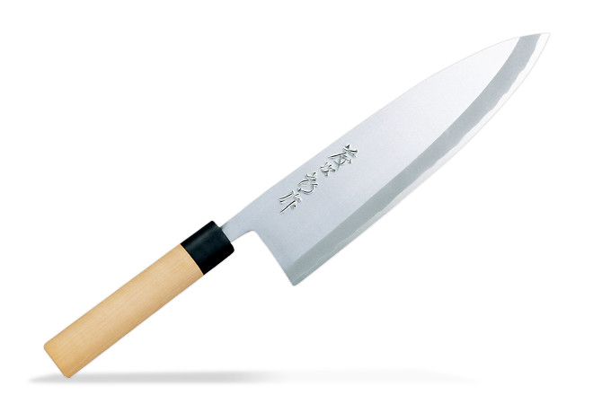 燕三条製包丁の【藤次郎オンラインショップ】 / 藤次郎 白紙鋼 出刃 270mm