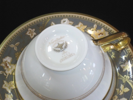 ノリタケ SUBLIME「サブライム」 ティー・コーヒーカップ＆ソーサー