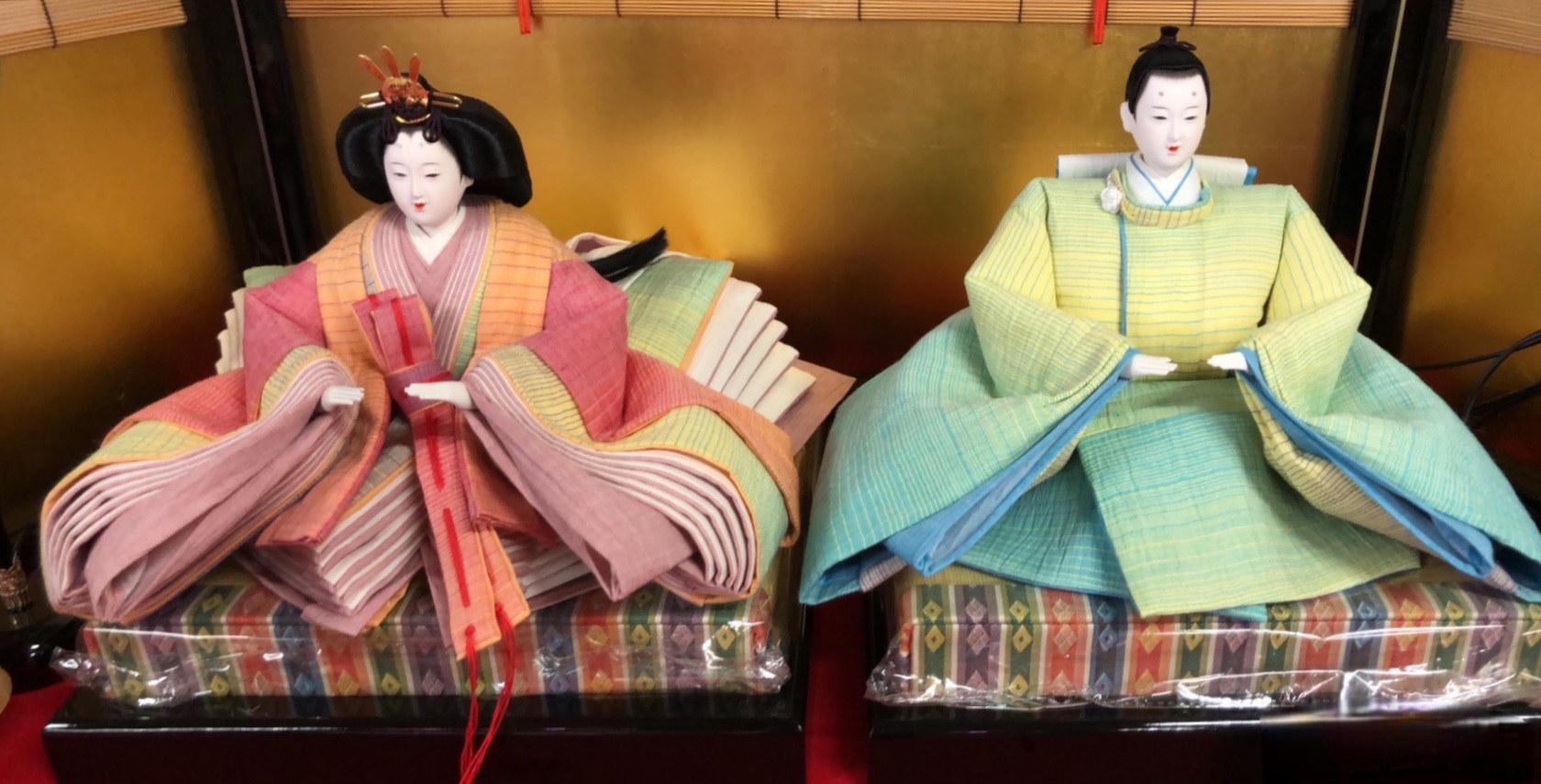 涼しげな 青 の雛人形 ① | ひなや