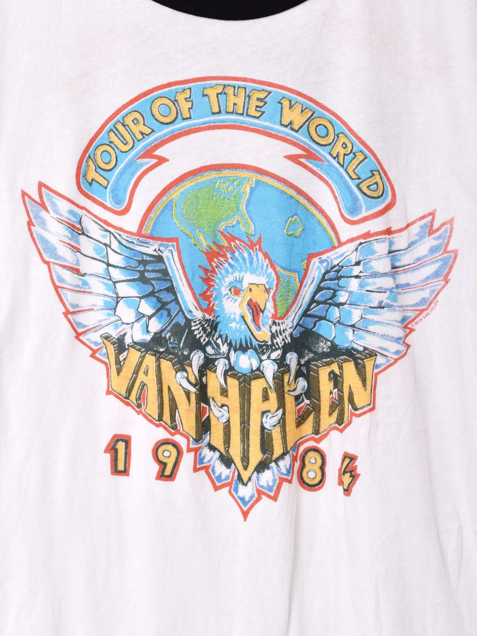 アメリカ製 Van halen 1984 ツアーTシャツ – 古着屋Top of the Hillの