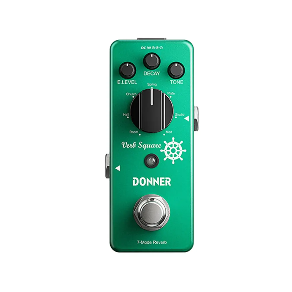 Donner Verb Square Reverb Pedal for Guitar & Bass | TMW