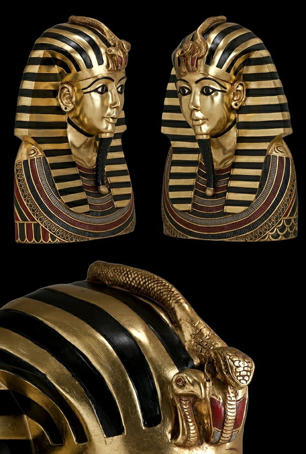 楽天市場】ツタンカーメンの胸像 TUTANKHAMUN BUST S/G 高さ約69cm