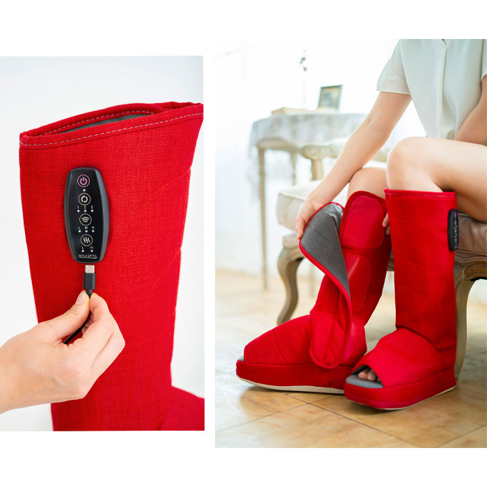 楽天市場】【おまけ付】EMSストレッチブーツ リフレキュット 正規品