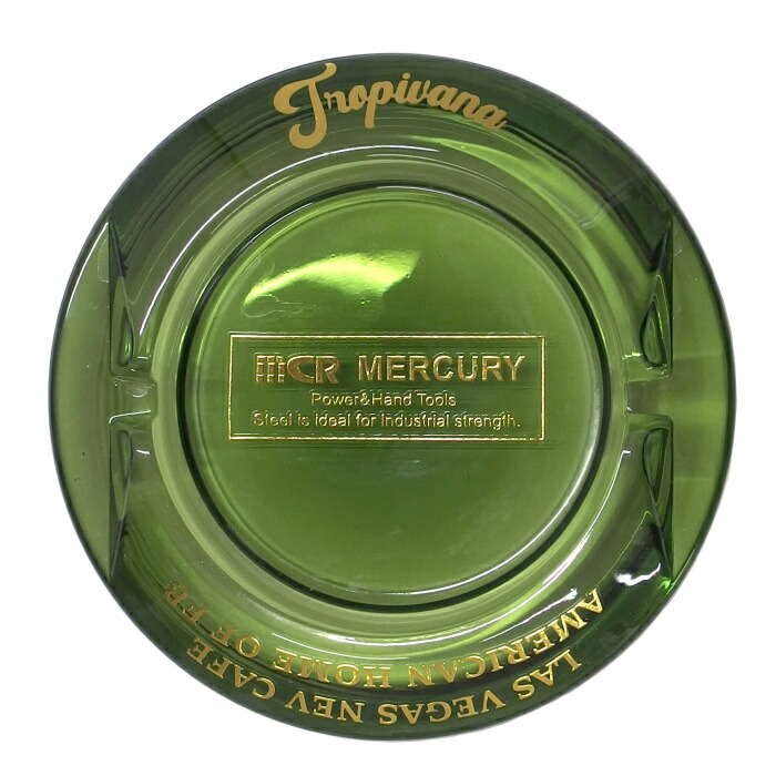 楽天市場】灰皿 マーキュリー トレイ トレー ガラス アシュトレイ