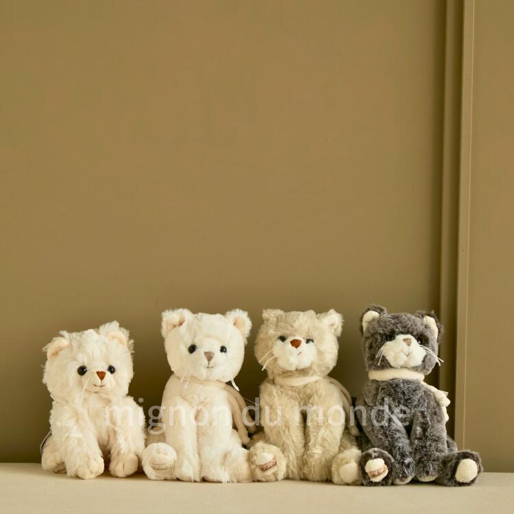 楽天市場】ぬいぐるみ 猫 グレー Bukowski ブコウスキー ねこ シリーズ