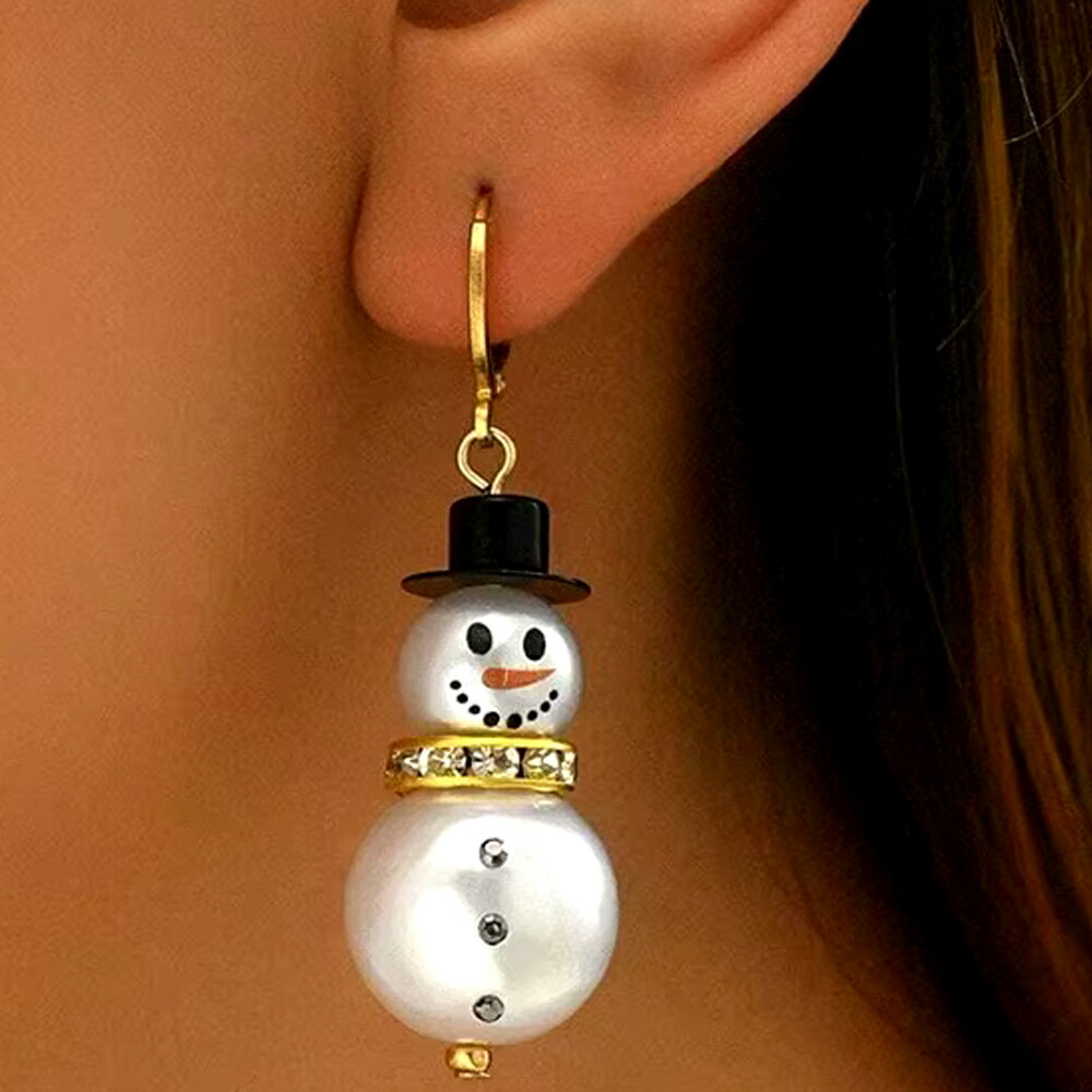 楽天市場】ウインタースノーマンリングピアス 1ペア販売 ゴールド