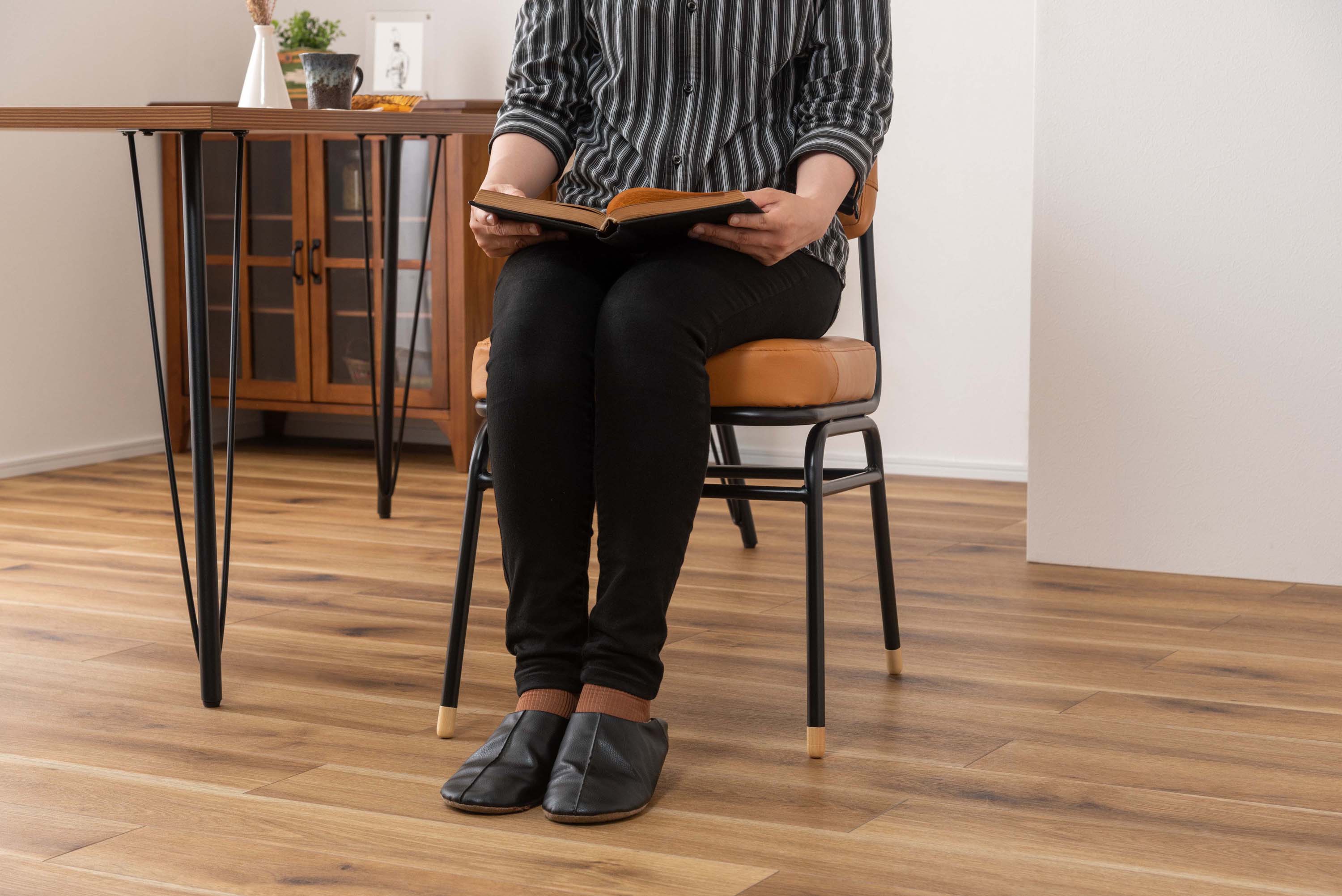 楽天市場】チェア ダイニングチェア 椅子 イス 本革 牛革 スチール