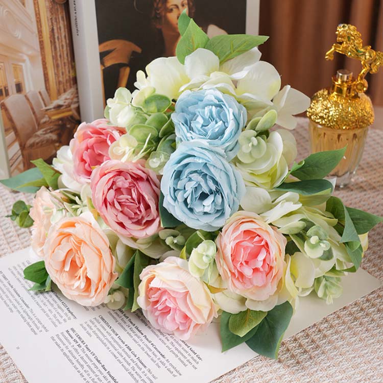 楽天市場】 インテリアフラワー 花束 アンティーク 父の日 シルク