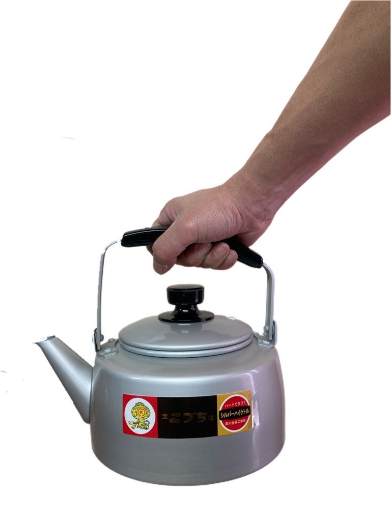 楽天市場】シルバー ハイケットル 2L 前川金属 小さいサイズアルミ