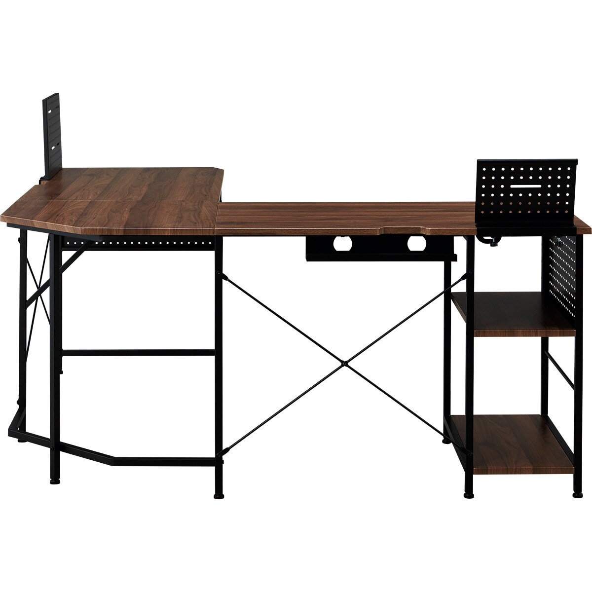 楽天市場】L型コーナーデスク(DX012 160 MBR) ニトリ 【玄関先迄納品