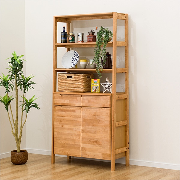 楽天市場】[幅85.5cm] キャビネット (アルナスAタイプ 80 LBR) ニトリ