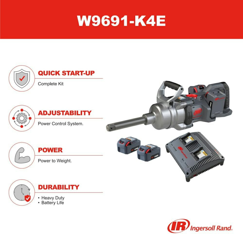 楽天市場】コードレスインパクトレンチ ロング インガソールランド