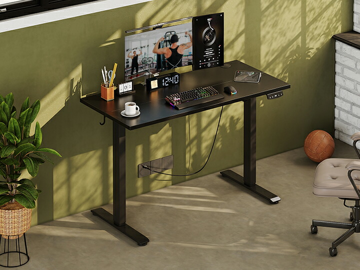 楽天市場】昇降デスク 幅160*70 幅120*54 デスク 昇降式 ゲーミング