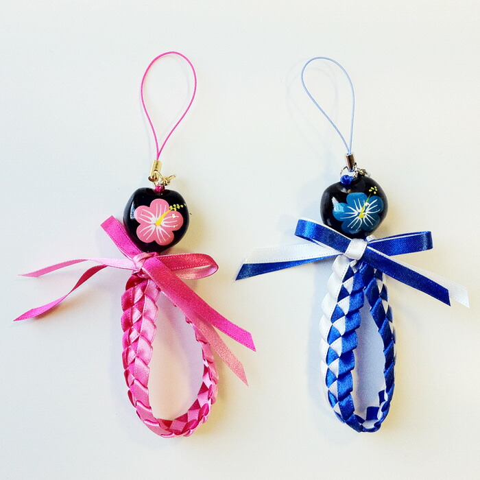 楽天市場】ペイント ククイナッツ の リボンレイ ストラップ