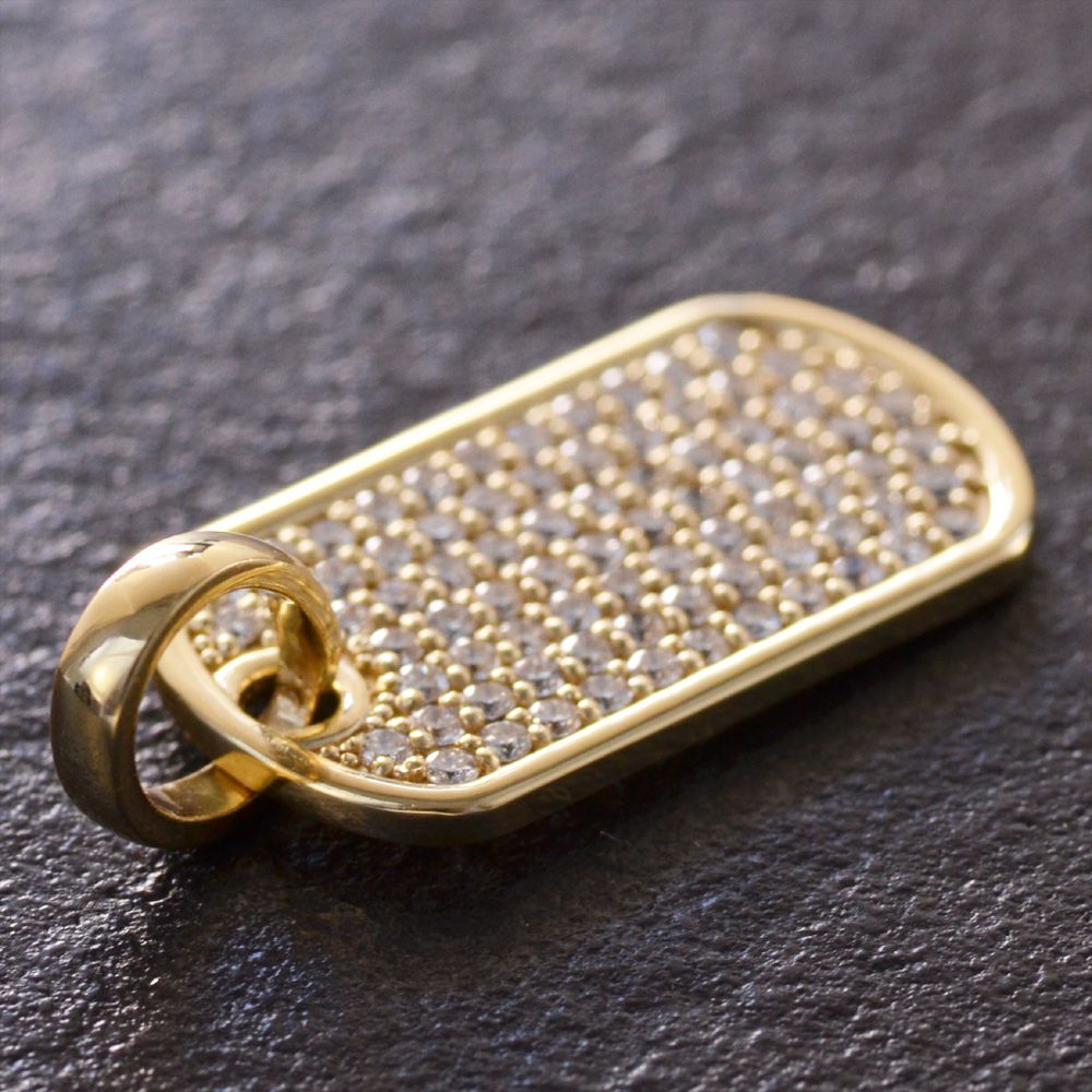 楽天市場】ペンダントトップ メンズ 18金 K18 18K ダイヤモンド