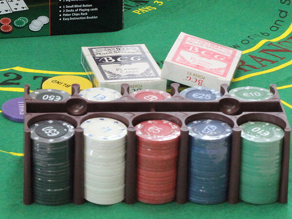 楽天市場】ホームカジノ トランプ ポーカーチップ セット（ 専用マット