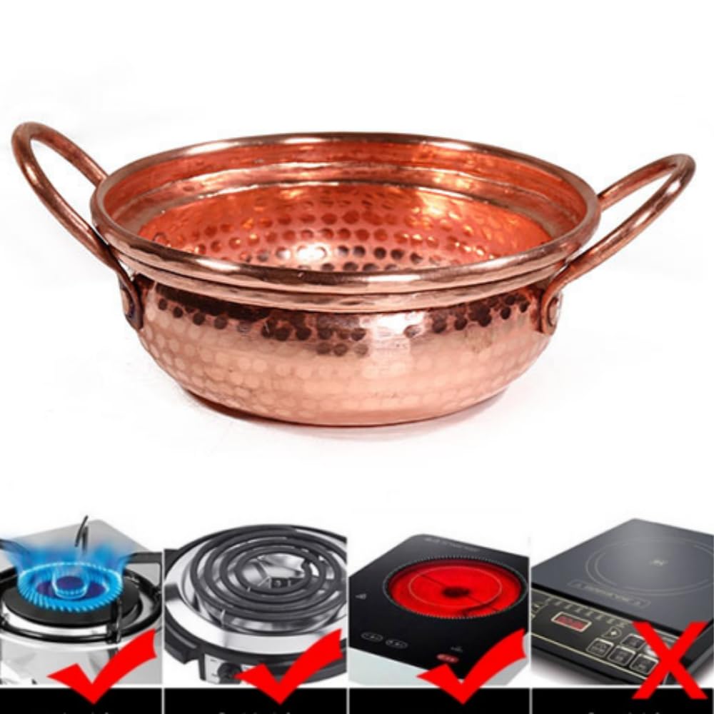 楽天市場】【カバー付き/なし選択可能】純銅鍋 キッチン銅鍋 銅スープ