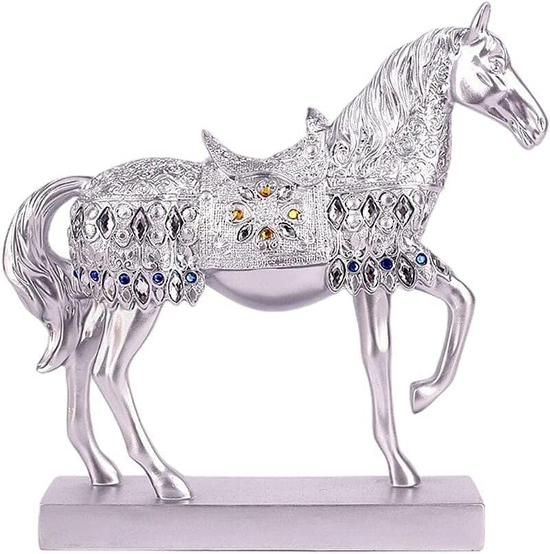 楽天市場】置物 風水置物 縁起物 開運昇運 馬のモデル 樹脂 工芸品