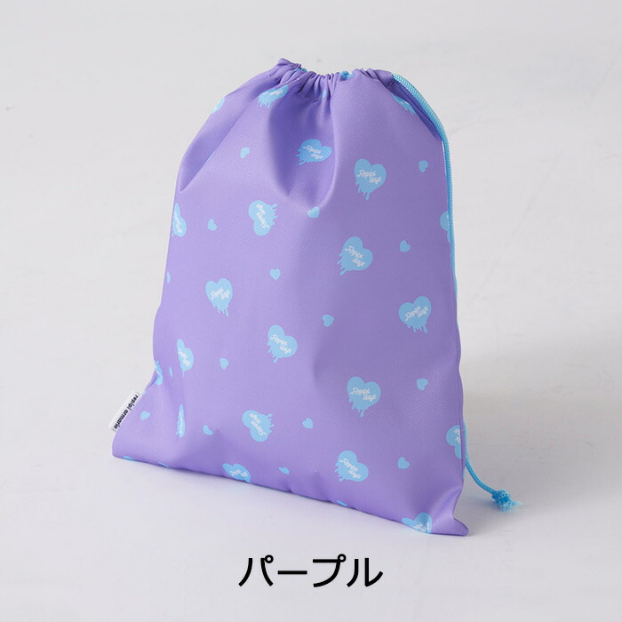 楽天市場】repipi armario レピピアルマリオ 巾着袋 大 ハート柄 体操