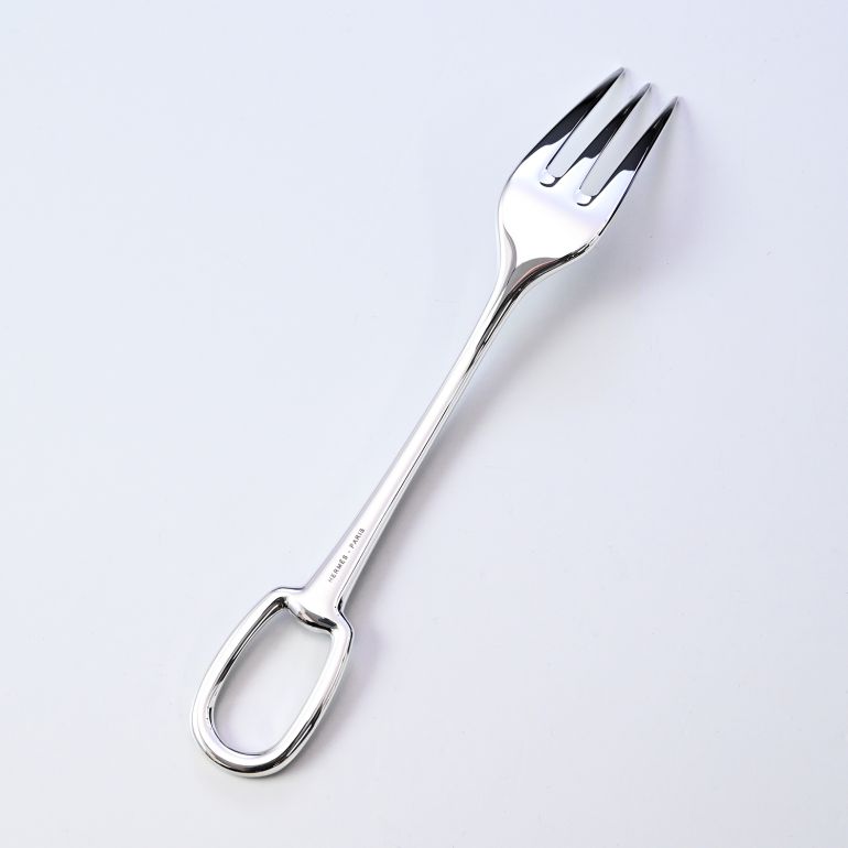 楽天市場】エルメス HERMES テーブルフォーク 新品 アトラージュ