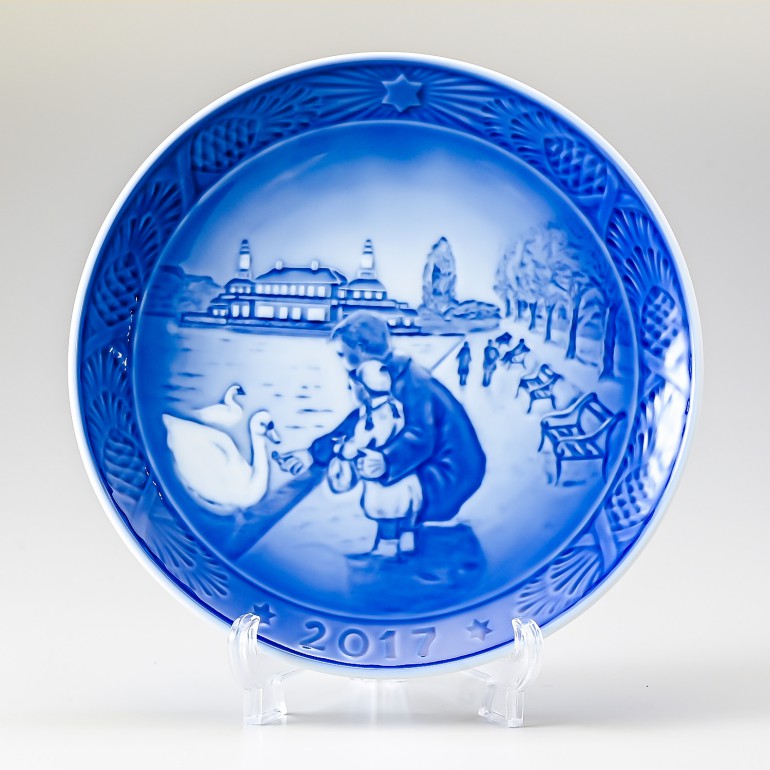 楽天市場】ロイヤルコペンハーゲン イヤープレート 2005年 Hans