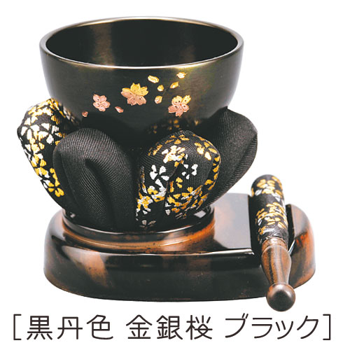 楽天市場】こだち りん台セット りんね〔凛音〕2.5寸桜彫〔ブラック